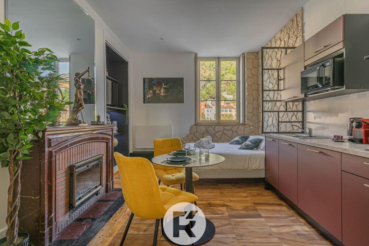 R'Apparts Studio Chic Des Quais Grenoble Luaran gambar