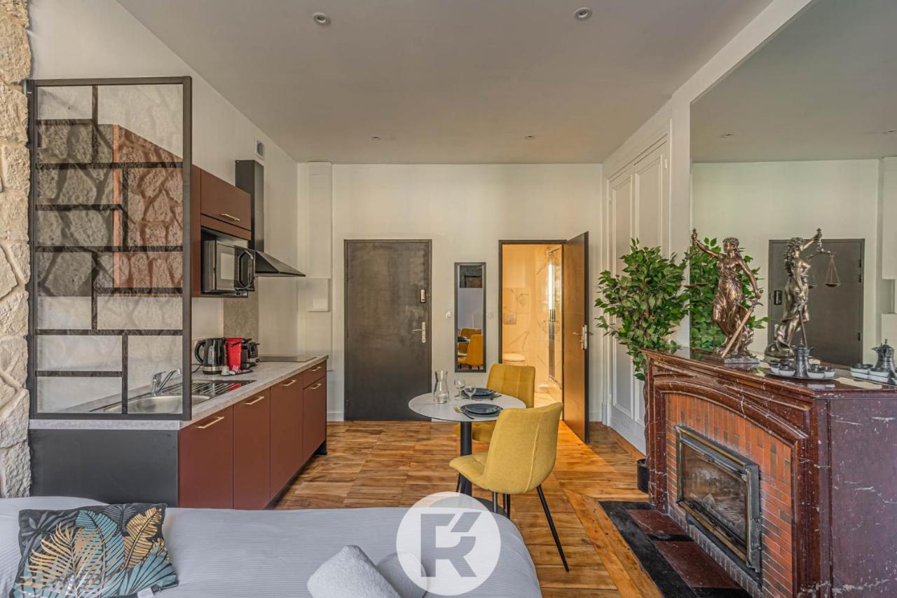 R'Apparts Studio Chic Des Quais Grenoble Luaran gambar